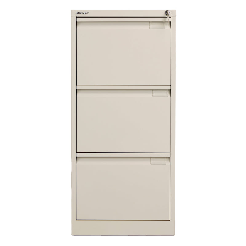 Bisley Classic Steel Filing Cabinet - Goose Grey - NWOF