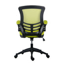 TC Marlos mesh back office chair with folding arms, ergonomic design, and adjustable features.
