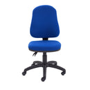 TC Calypso 2 high back operator chair with adjustable headrest and ergonomic design, ideal for office comfort.