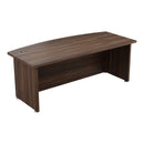 Regent Bow Fronted Executive Desk - NWOF