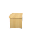 Regent Bow Fronted Executive Desk - NWOF