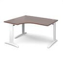 TR10 Deluxe Ergonomic Desk - Walnut - NWOF