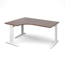 TR10 Deluxe Ergonomic Desk - Walnut - NWOF
