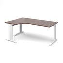 TR10 Deluxe Ergonomic Desk - Walnut - NWOF
