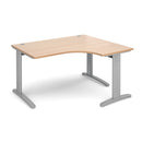 TR10 Deluxe Ergonomic Desk - Beech - NWOF