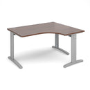 TR10 Deluxe Ergonomic Desk - Walnut - NWOF