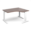 TR10 Deluxe Ergonomic Desk - Walnut - NWOF