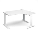 TR10 Deluxe Ergonomic Desk - White - NWOF
