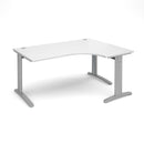TR10 Deluxe Ergonomic Desk - White - NWOF