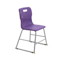Purple Titan High Chair Size 3 for children aged 6 to 8 years, featuring a sturdy design and comfortable seating.