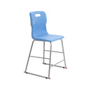 Sky blue Titan High Chair Size 4 for children aged 8-11 years, featuring a sturdy frame and comfortable seating.