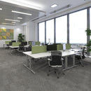 TR10 Ergonomic Desk - Beech - NWOF