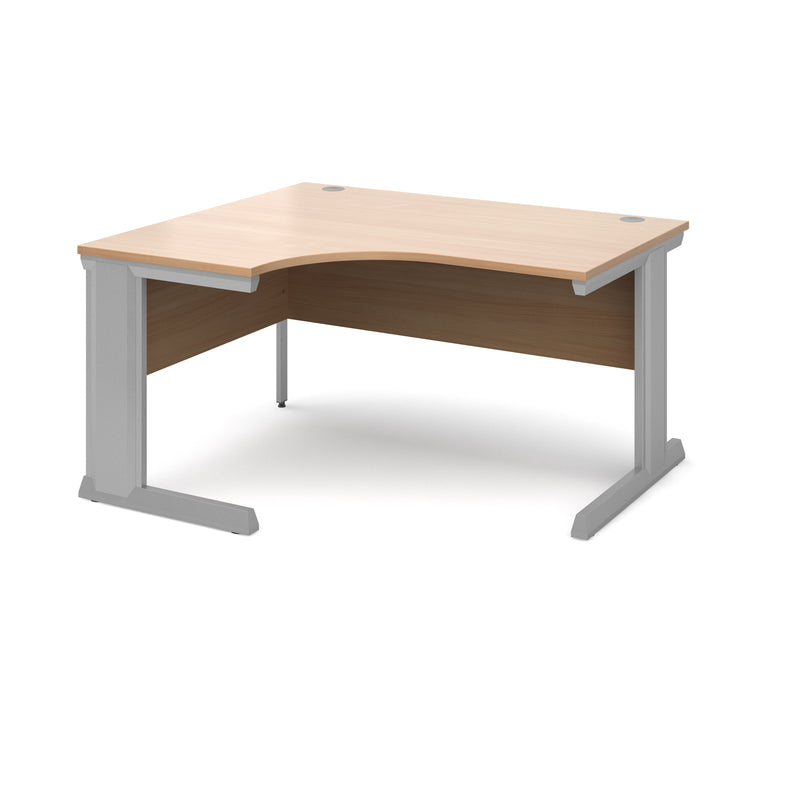 Vivo Ergonomic Desk - Beech - NWOF