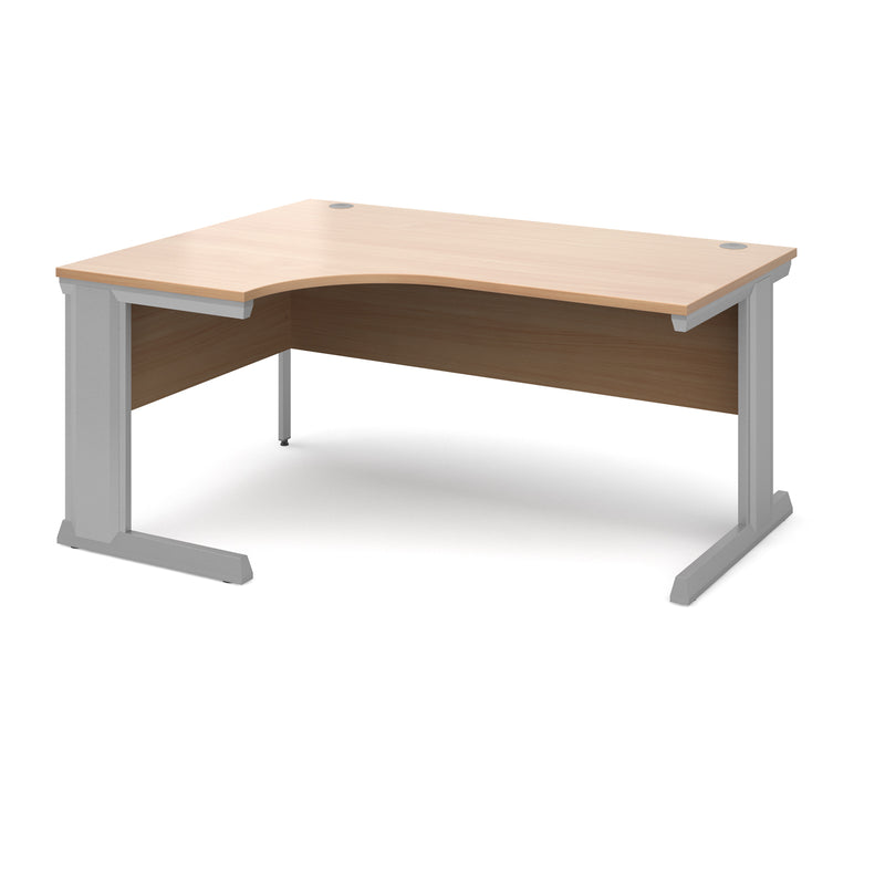 Vivo Ergonomic Desk - Beech - NWOF