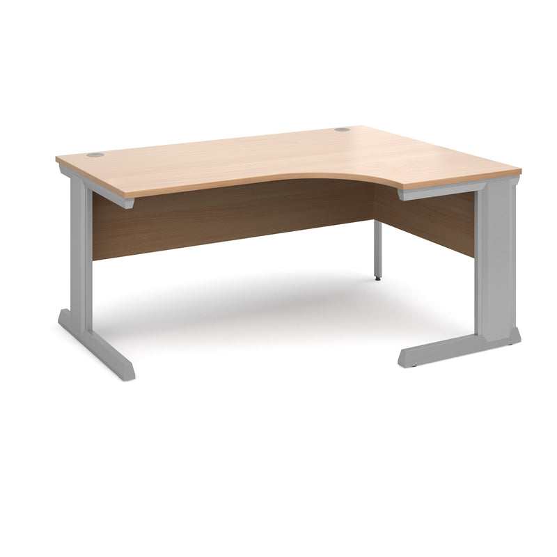 Vivo Ergonomic Desk - Beech - NWOF